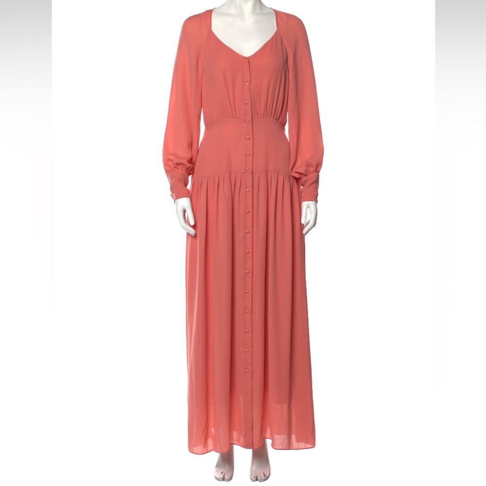 Iris & Ink Pink Maxi Dress Size Medium